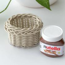 Porta Nutella Vime Fendi - 9 cm