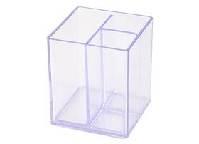 Porta objeto Maxcril cristal com 3 divisórias