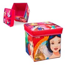 Porta Objeto Princesas Disney Banquinho Dobrável PJB18PR - Zippy Toys