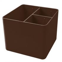 Porta objetos com 3 divisórias Brigadeiro 3020.03 - Dello Porta objetos com 3 divisórias Brigadeiro 3020.03 - Dello