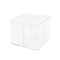 Porta objetos com 3 divisórias Cristal 3020.H - Dello Porta objetos com 3 divisórias Cristal 3020.H - Dello