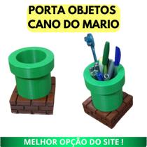 Porta Objetos Decorativo Super Mario mario Geek Gamer - VIZA GAMES 3D