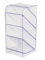 Porta Objetos Diagonal Cristal Waleu Porta Objetos Diagonal Cristal Waleu