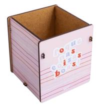 Porta objetos frases cores e amores coisas boas 38397 Porta objetos frases cores e amores coisas boas 38397