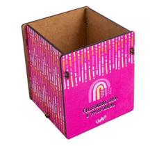 Porta objetos frases cores e amores dose de Felicidade38395 Porta objetos frases cores e amores dose de Felicidade38395