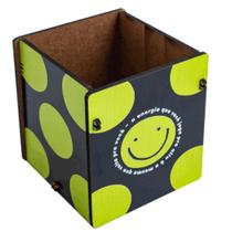 Porta objetos frases cores e amores smiles 38398 Porta objetos frases cores e amores smiles 38398