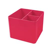 Porta Objetos Full Color Pink 3 Divisórias - Dello