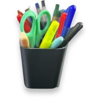 Porta objetos lápis canetas organizador de mesa - CARBRINK