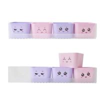 Porta objetos mini kit doçura com 4 unidades Dello Porta objetos mini kit doçura com 4 unidades Dello