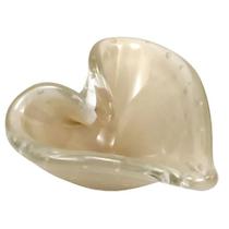 Porta Objetos Murano Coração Champagne - Labone Porta Objetos Murano Coração Champagne - Labone