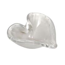 Porta Objetos Murano Coração Quartzo Perola - Labone Porta Objetos Murano Coração Quartzo Perola - Labone