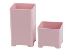 Porta Objetvos Treco Cores Pastel 2 Peças Organizador Maxcril Waleu