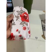 Porta óculos confeccionado em tricoline e estruturado com feltro Porta óculos confeccionado em tricoline e estruturado com feltro