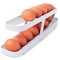 Porta Organizador de Ovos Bandeja Para Geladeira Deslizante