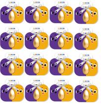 PORTA OVINHO PASCOA BOLOFOFO - KIT C/16un