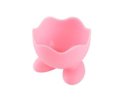 Porta Ovo Animado Silicone Rosa 1pç Porta Ovo Animado Silicone Rosa 1pç