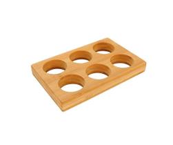 Porta Ovos Bancada Bambu Ecokitchen 17 cm Mimo Style BM22384