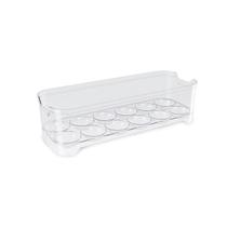 Porta Ovos Design Elegante 12 Cavidades Organizador Cozinha Transparente