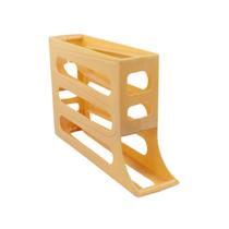 Porta Ovos Dispenser Automático 4 Andares Suporte Rolante Organizador Geladeira