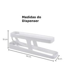 Porta ovos duplo porta geladeira organizador 14 ovos