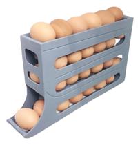 Porta Ovos Organizador Automático De Geladeira 30 Unidades Premium