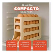 Porta Ovos Organizador De Geladeira Bandeja Organizadora Des