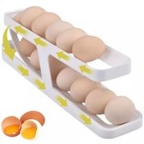 Porta Ovos Organizador Dispenser Rolante Suporte Geladeira - Clink