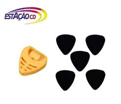 Porta Palheta - Cores Variadas + 5 Palhetas