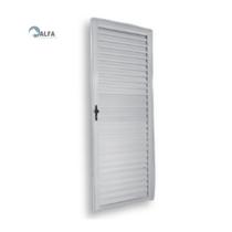 Porta Palheta (FECHADA) DIREITA alumínio natural brilhante - Linha 25