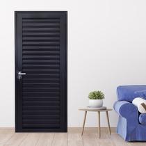Porta Palheta Maçaneta Premium de Alumínio 210 X 90cm Linha 30 Abertura Direita