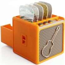 Porta-palhetas de guitarra HOTCAN Stylish Organizer Orange