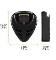 Porta Palhetas para Violão Guitarra Baixo, Adesivo