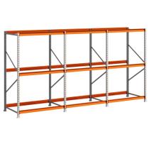 Porta Pallet 1 Inicial E 2 Continuações 250kg 1,20x60 3 Niveis Expositor Amapá
