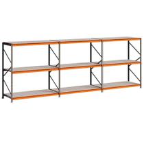 Porta Pallet 500Kg 1 Inicial 2 Continuações 200x180x60 Bandeja De Aço Amapá