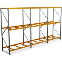 Porta Pallet 500Kg 1 Inicial 2 Continuações 200x180x80 3 Niveis Amapá