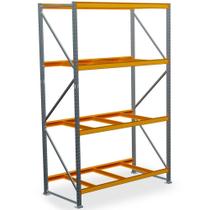 Porta Pallet 500kg 1 Inicial 4 Níveis 2,00x1,80x0,80 Expositor De Estoque Amapá