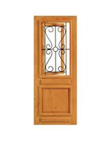 Porta Pampulha - Ferro e Madeira Maciça - Angelim Porta Pampulha - Ferro e Madeira Maciça - Angelim