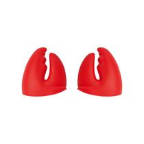 Porta-panelas Fred Pot Pinchers genuínos vermelhos de silicone