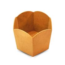 Porta Panetone Ondulado Liso em MDF Embalagem Decorativa para Presentes de Natal Porta Panetone Ondulado Liso em MDF Embalagem Decorativa para Presentes de Natal