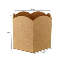 Porta Panetone Ondulado/sextavado 500gr