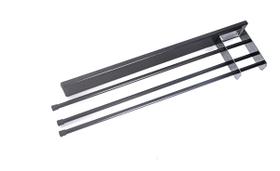 Porta Pano Triplo Com Trilho Preto 2488 Jomer