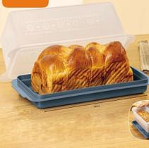 Porta Pão 3 litros Azul - original Tupperware