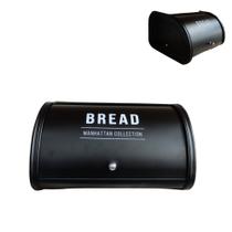 Porta Pão Black Manhattan Bread Inox - Hauskraft