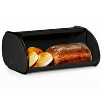 Porta Pão Cozinha Black Armazenamento Pães Bolos Cozinha Padaria