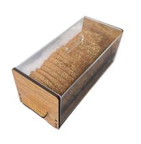 Porta Pão de Forma com Tampa em Acrílico