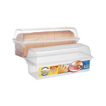 Porta Pão De Forma Com Tampa Transparente