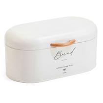 Porta Pão de Metal Grande Organizador De Pão Bolo Moderno Com Alça De Madeira