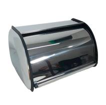 Porta Pão Em Inox Com Mini Saidas De Ar