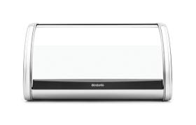 Porta Pão Médio em Aço Brilhante Brabantia