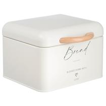 Porta Pão Metal Organizador Bambu Guarda Pães Pão De Queijo